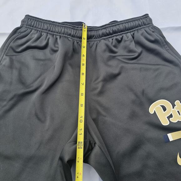 NIKE PITT Football Grey Dri- Fit Athletic Sweatpants Men’s Size Large - Picture 5 of 9